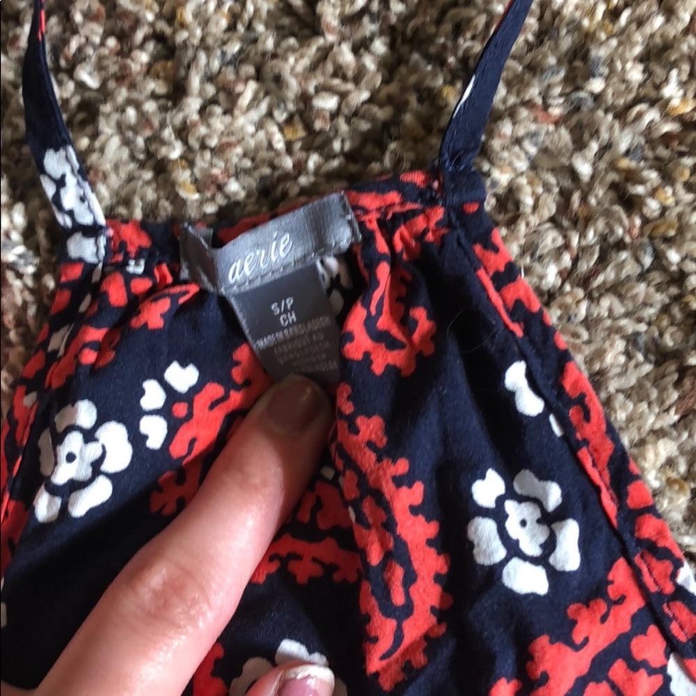 Blue and orange crop top - Picture 3 of 3